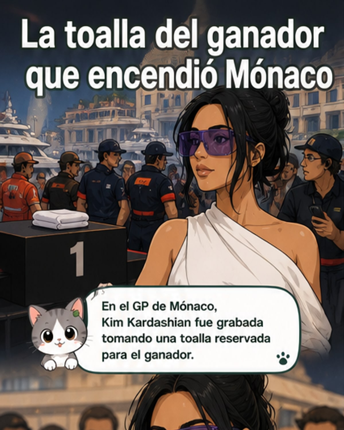 La toalla que indignó a la F1