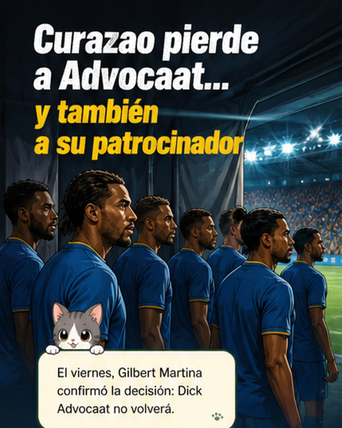 El revés que afecta a Curazao antes del Mundial