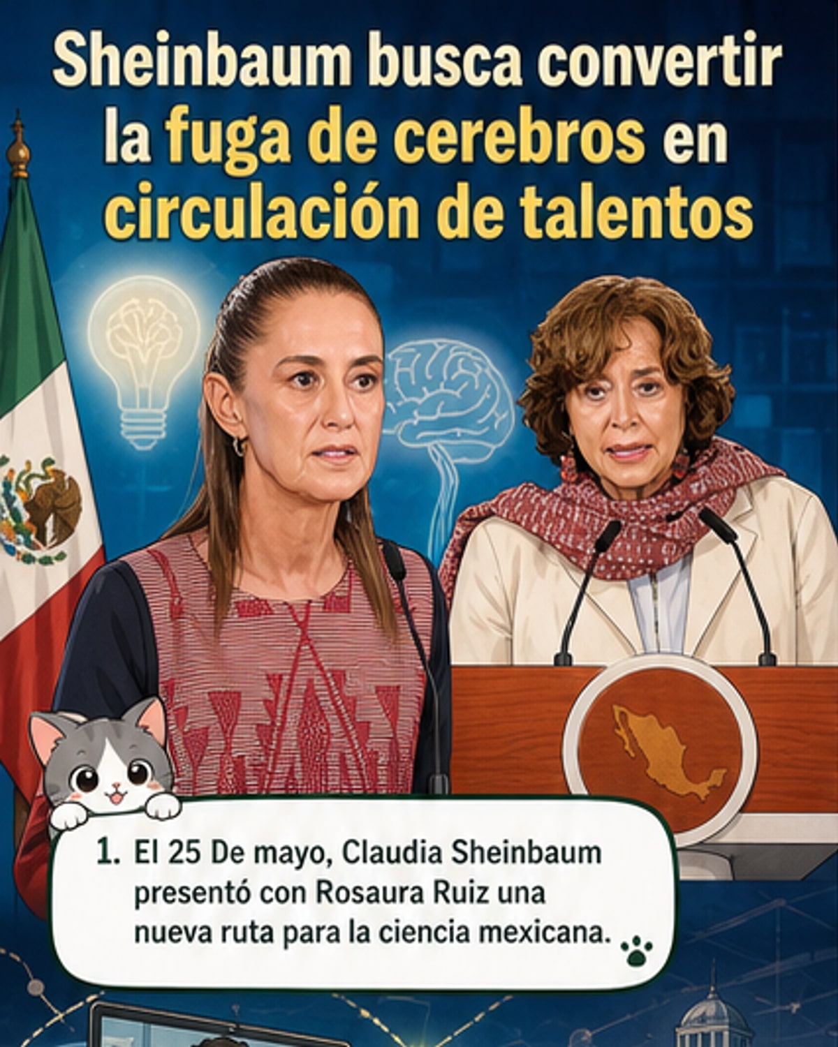 México apuesta por recuperar talento científico