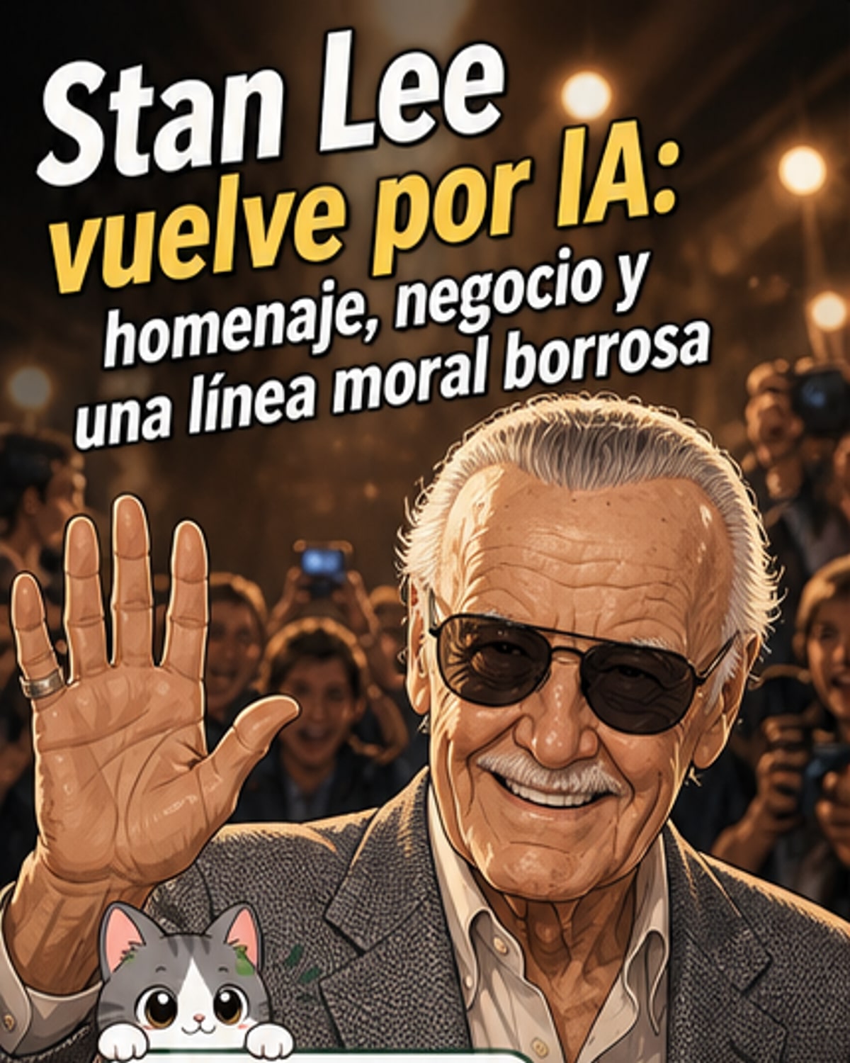 Stan Lee 'revivirá' con IA