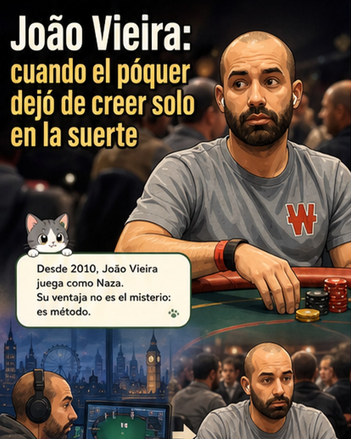 Cómo los 'cerebritos' dominan el póquer