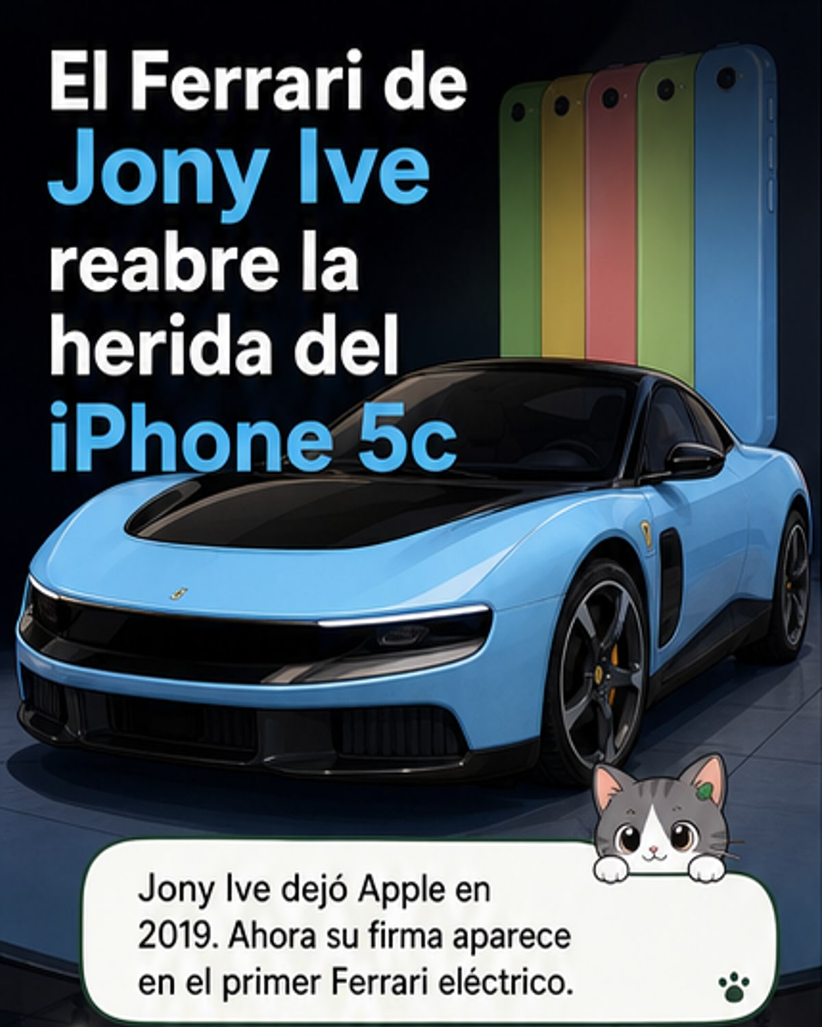 El primer Ferrari de Jony Ive sale a la venta