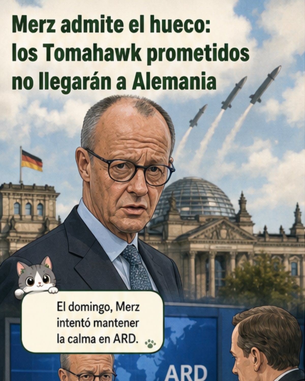 EE.UU. no enviará misiles Tomahawk a Alemania