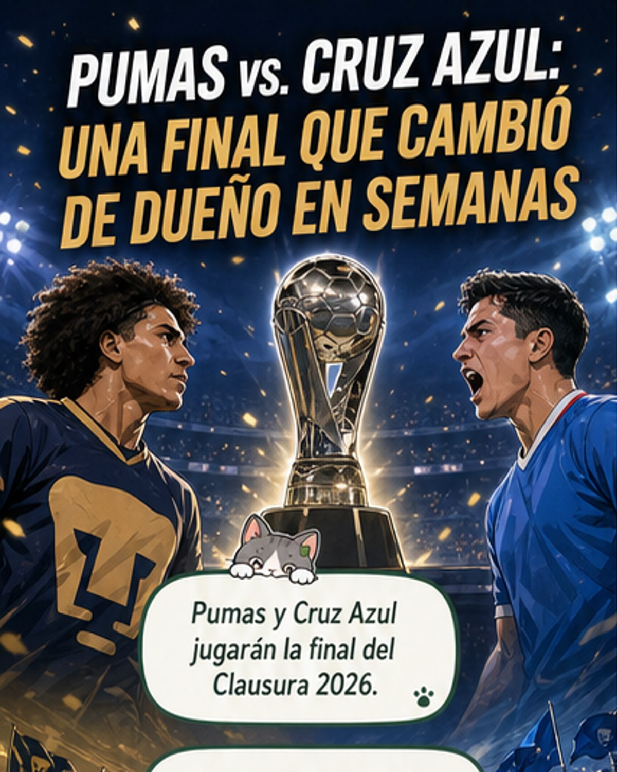 Pumas vs. Cruz Azul: la final que romperá una sequía
