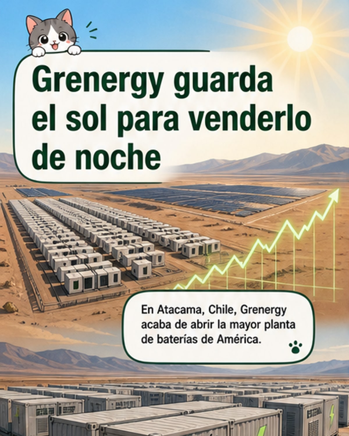 Cómo Grenergy apuesta por el almacenamiento energético