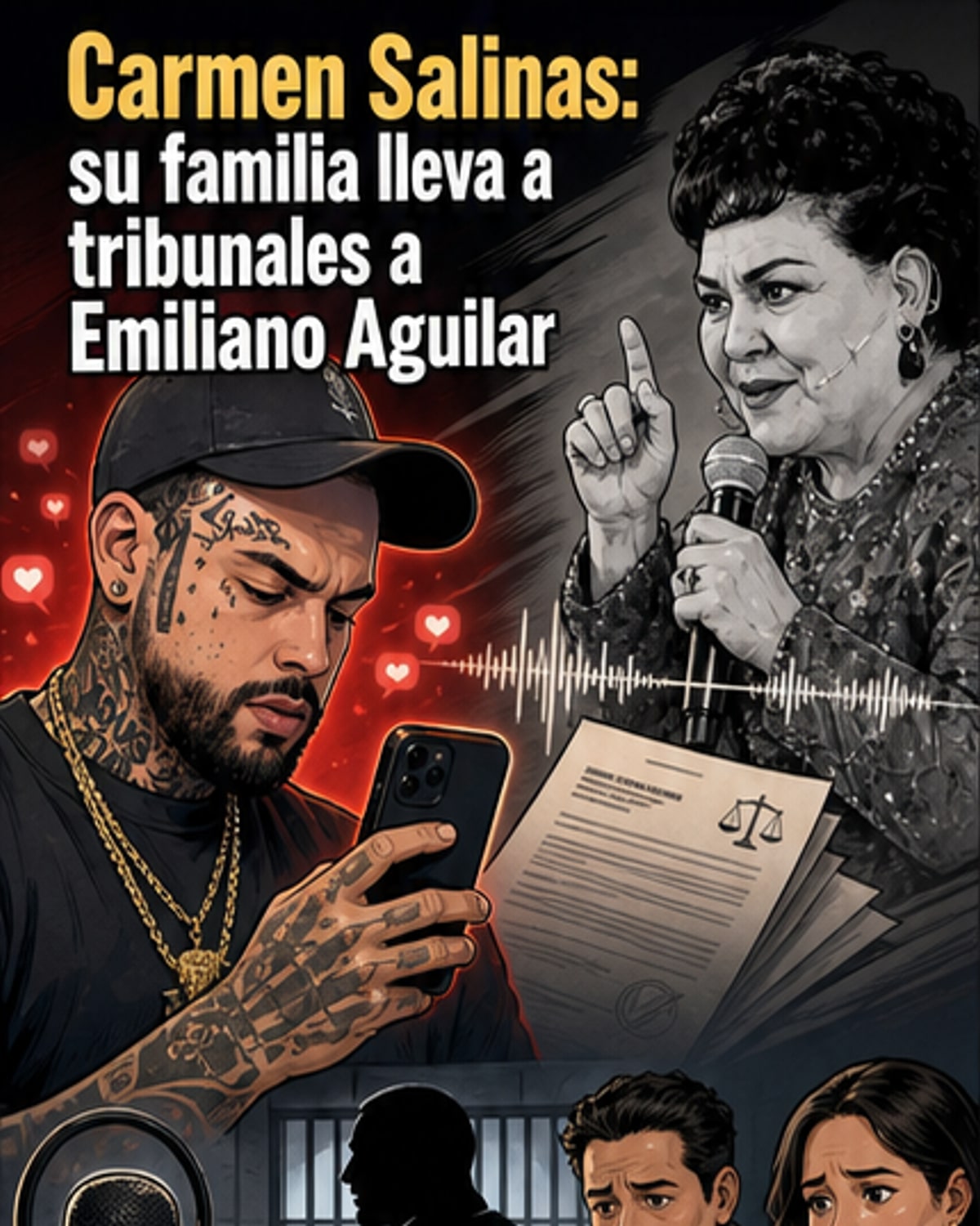 Demandan a rapero por comentarios sobre Carmen Salinas