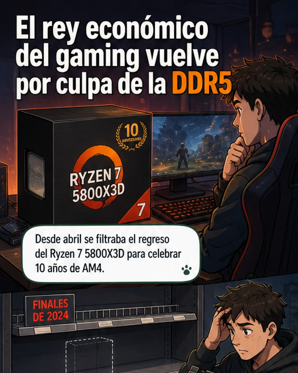 El regreso del rey del gaming económico