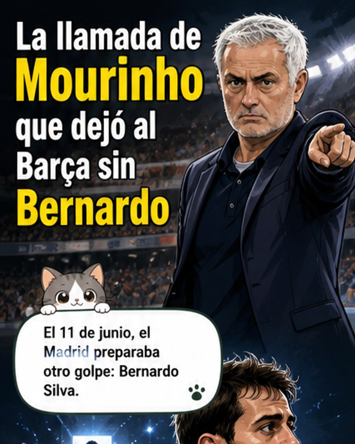 Silva se va con Mourinho al Madrid