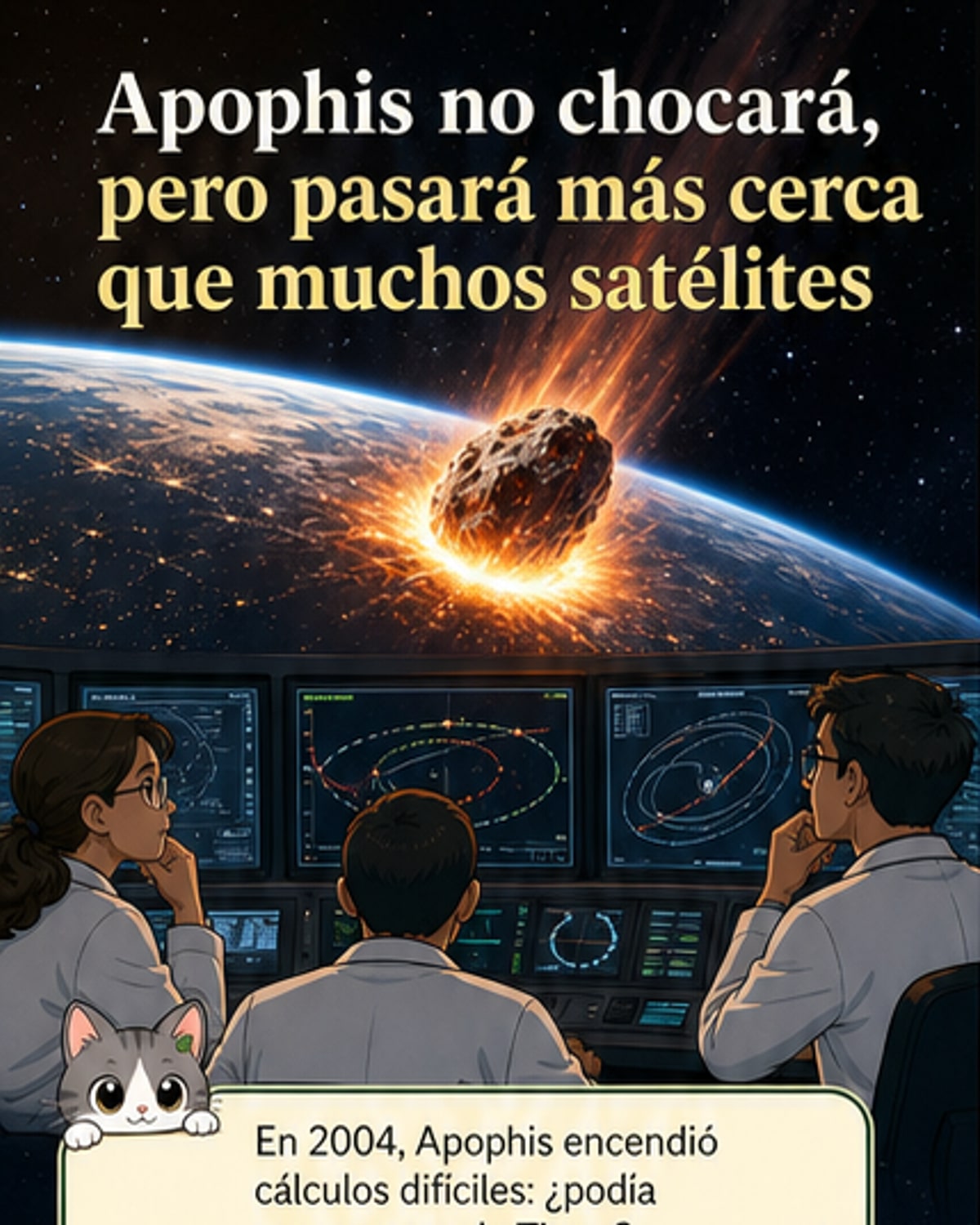 Un asteroide gigante pasará muy cerca de la Tierra