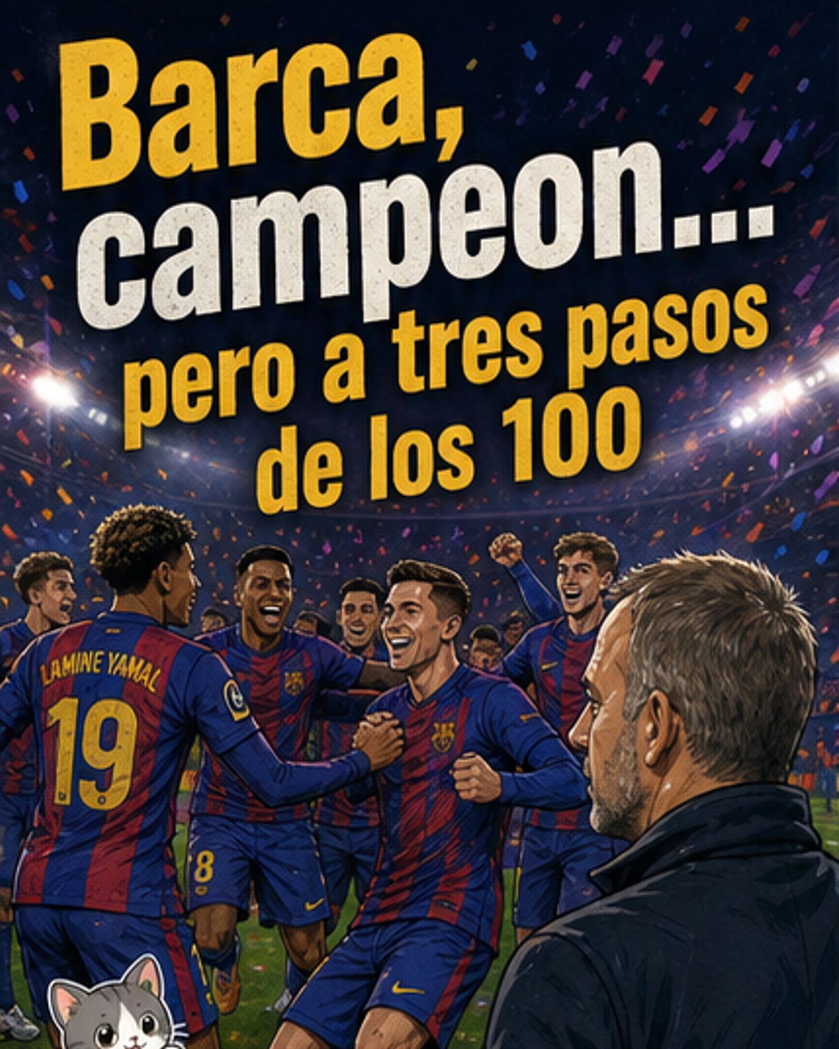 Barcelona al borde de un récord histórico
