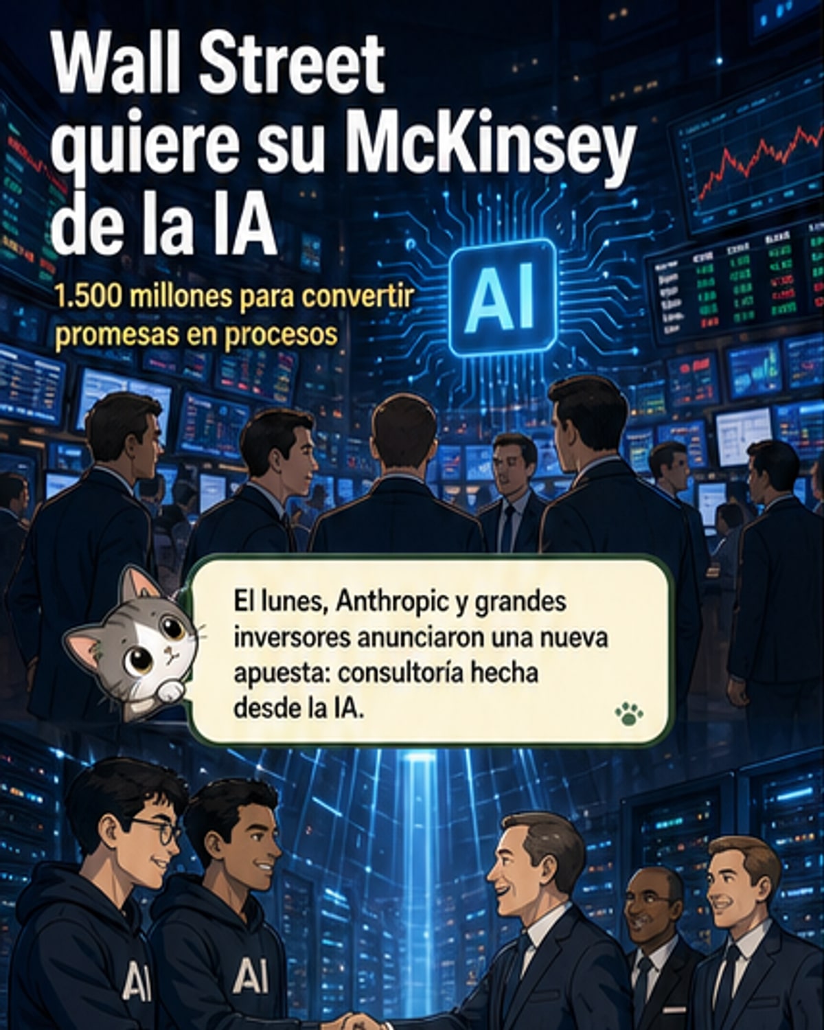 El 'McKinsey de la IA' con 1.500M