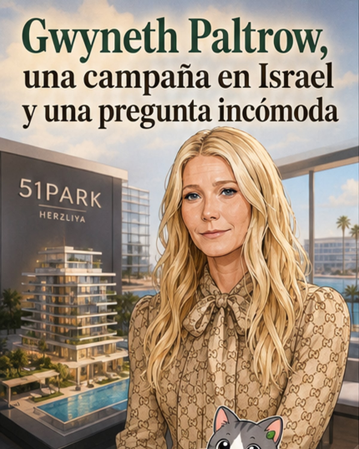 Gwyneth Paltrow en medio de la polémica