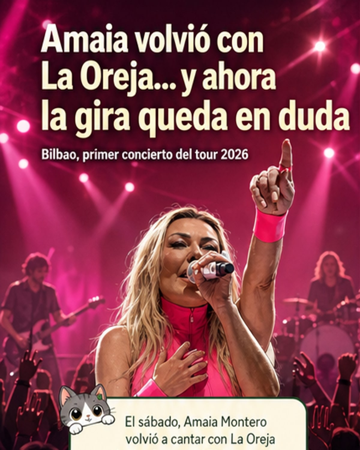 Amaia Montero devastada tras críticas
