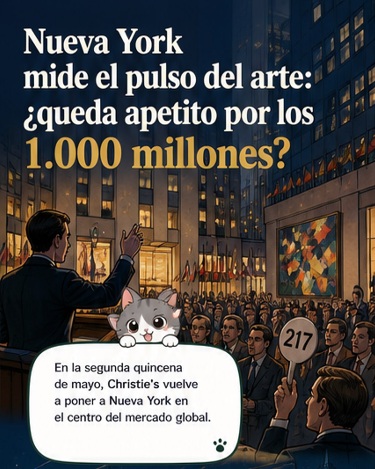 Subastas de récord en Nueva York
