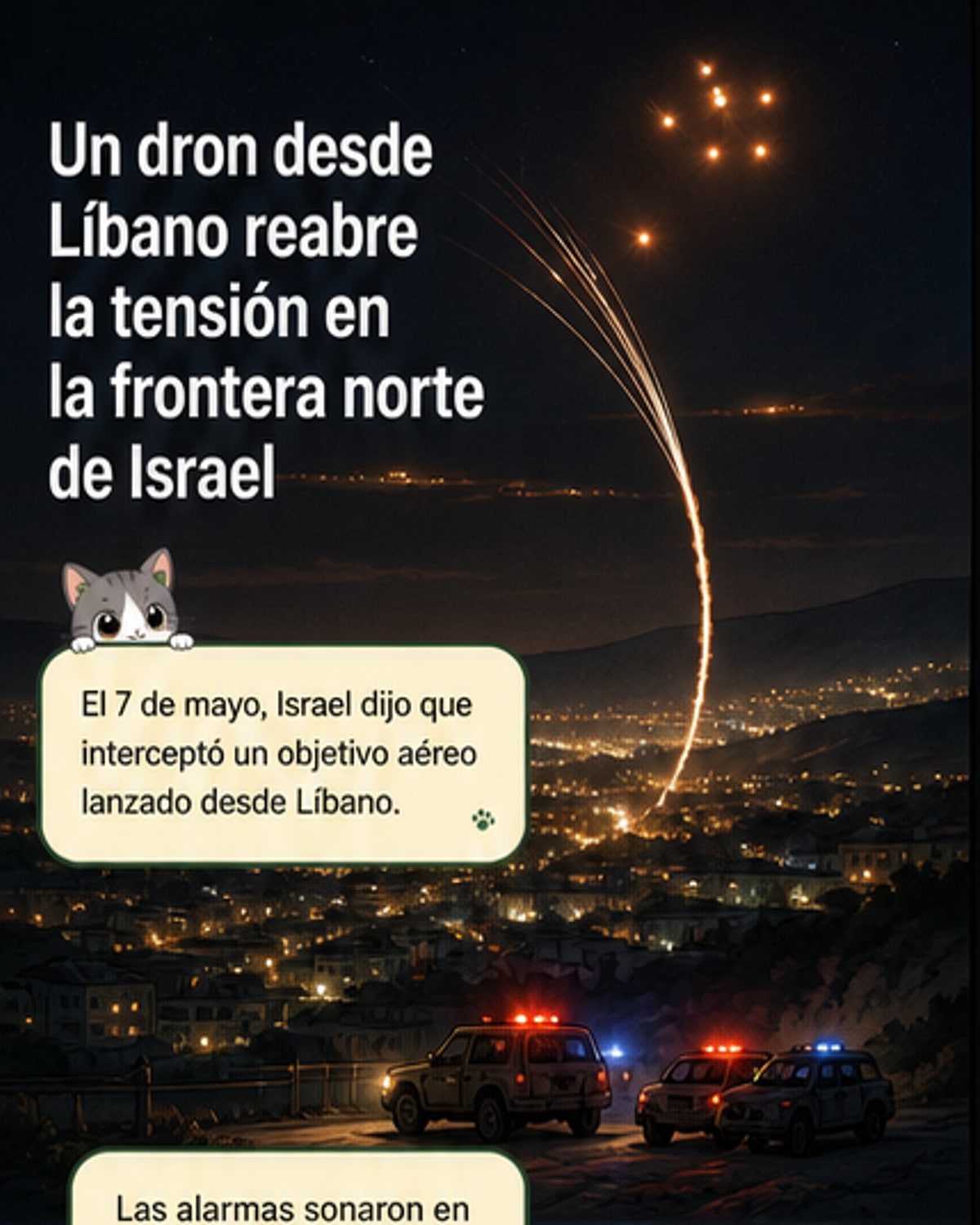 Nuevo intercambio de ataques entre Israel y Hezbollah