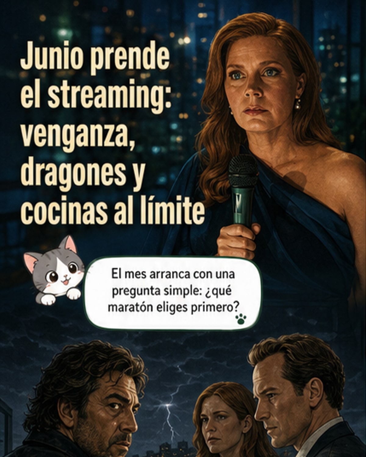 Las series que dominarán junio