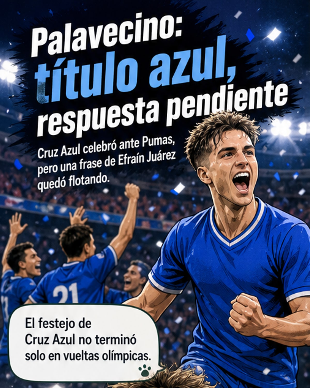 Palavecino responde tras el título