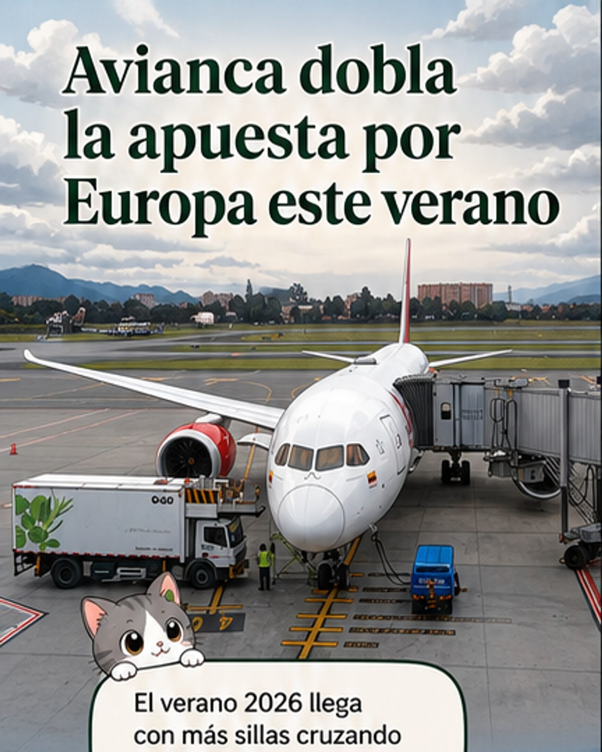 Avianca refuerza rutas a Europa