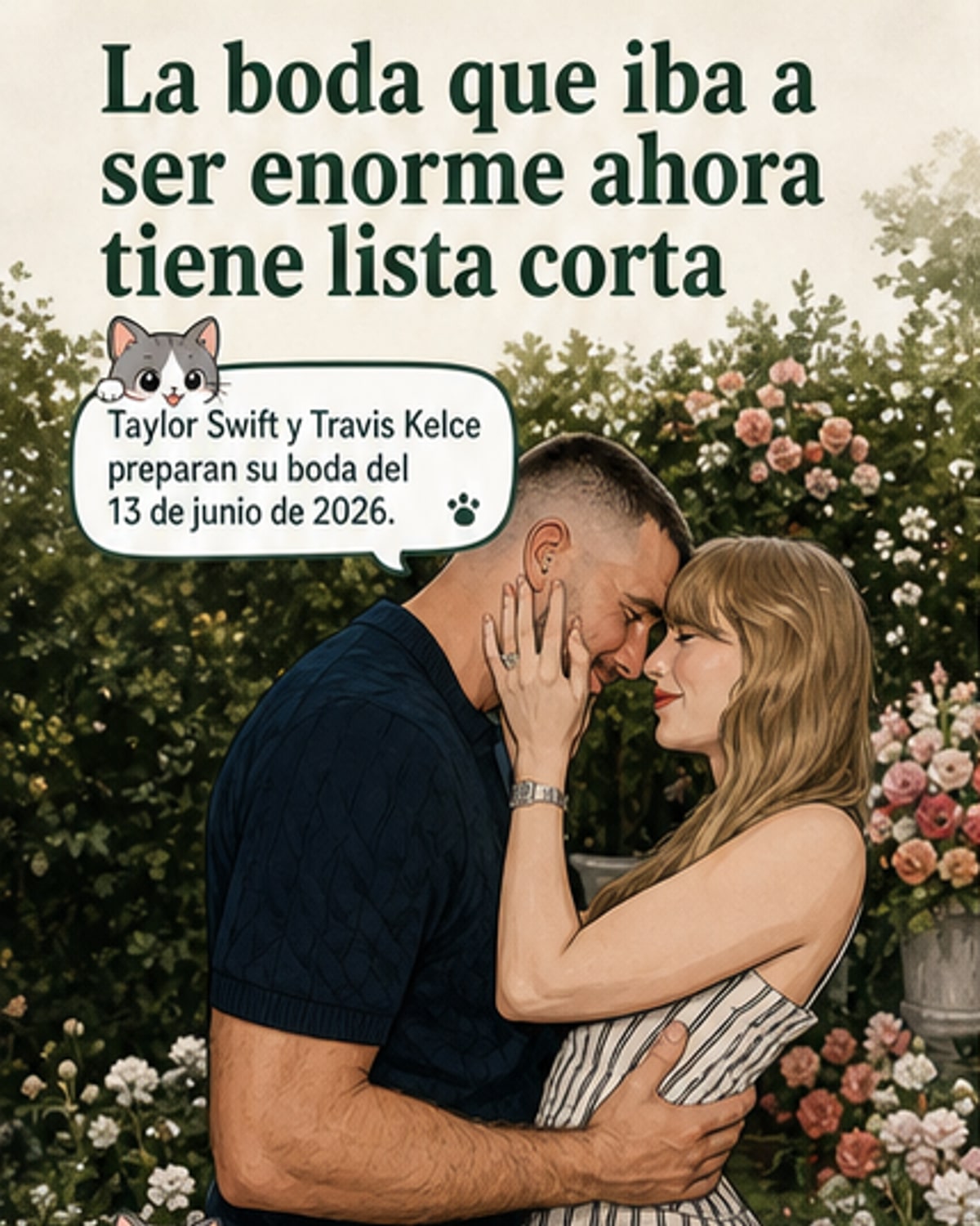 Invitados y ausencias en la boda de Swift-Kelce