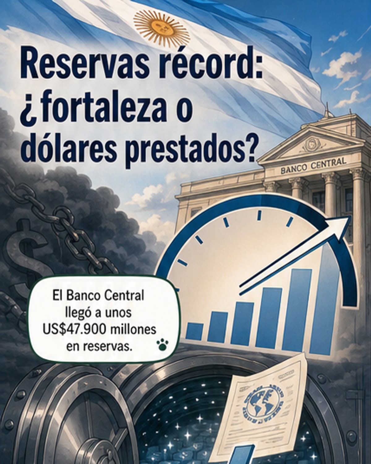 Reservas récord en Argentina: ¿estabilidad o ilusión?