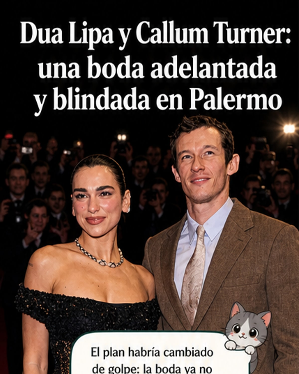 Dua Lipa y Callum Turner adelantan su boda