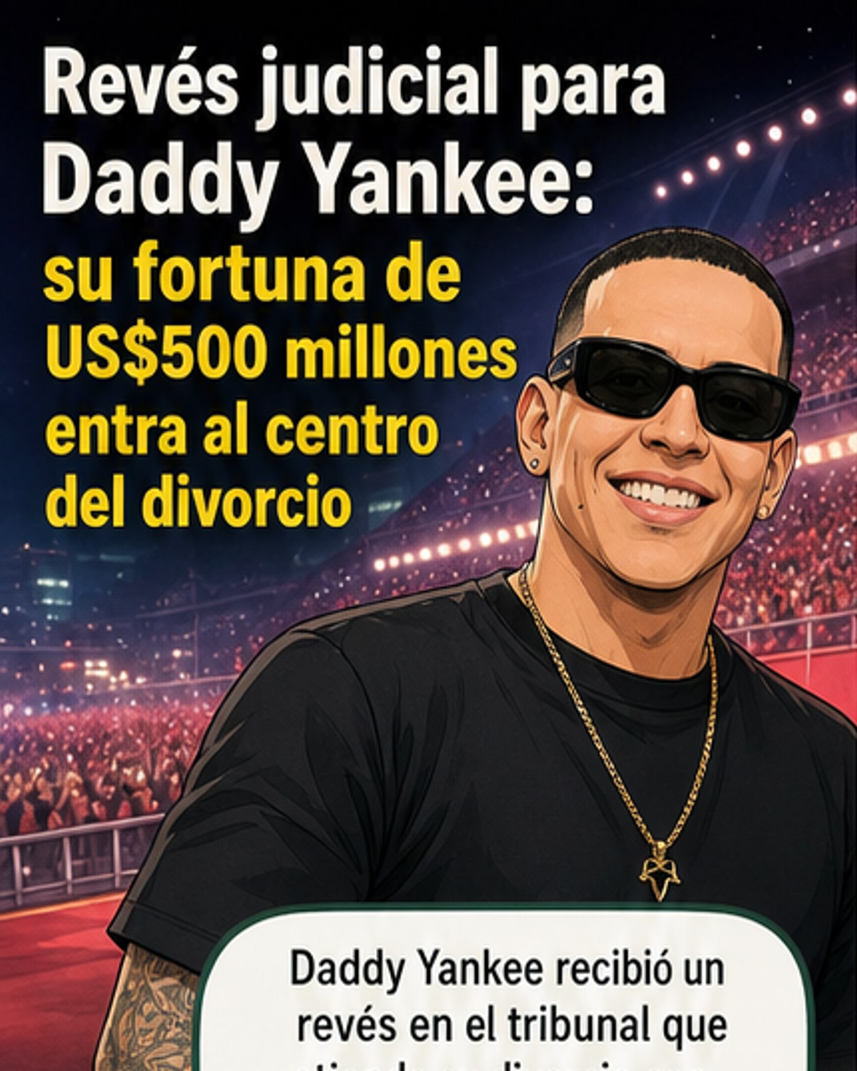 Daddy Yankee pierde apelación clave en divorcio