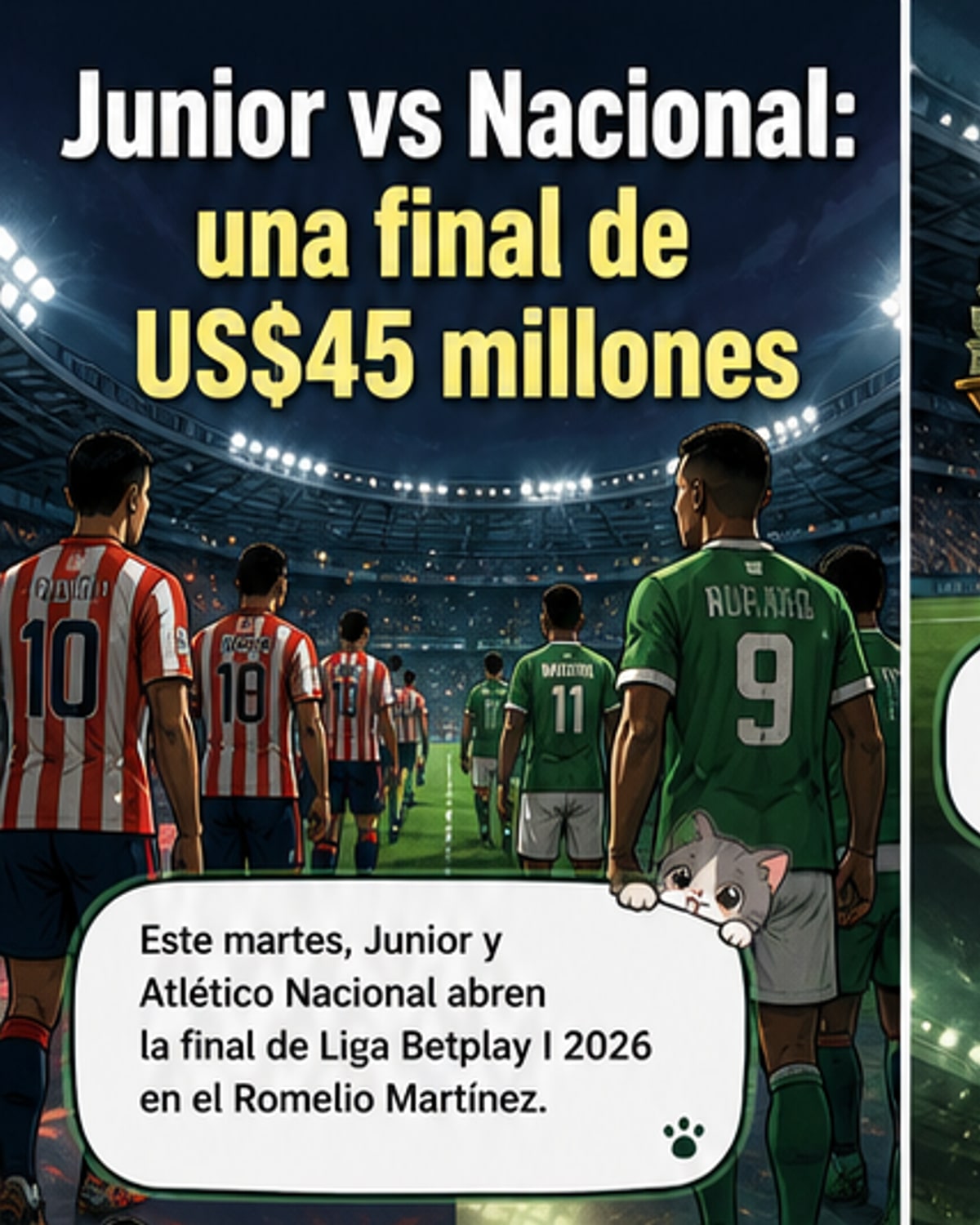 Duelo de gigantes en la final