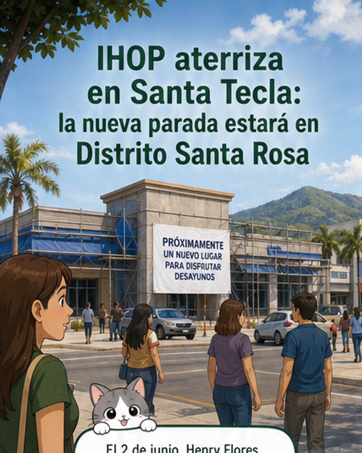 IHOP llega a Santa Tecla