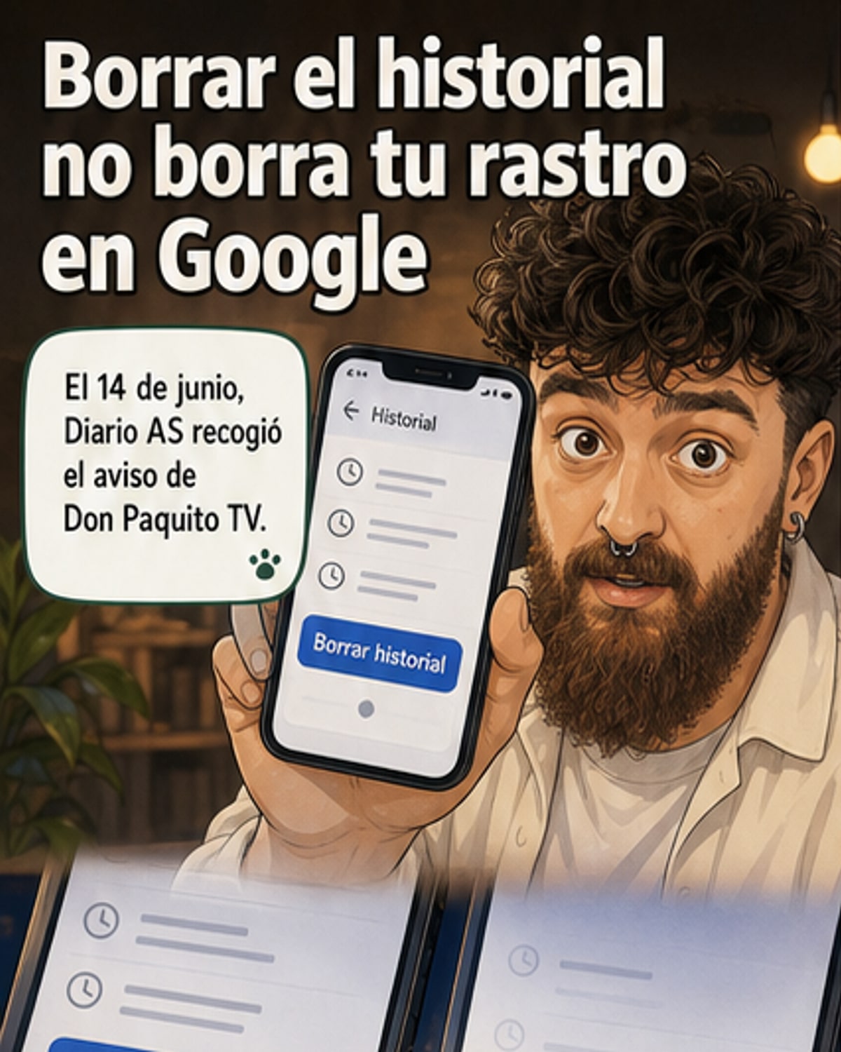 ¿Borraste tu historial? Google lo tiene todo