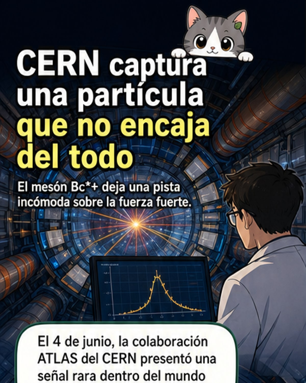 Una partícula desafía las leyes físicas