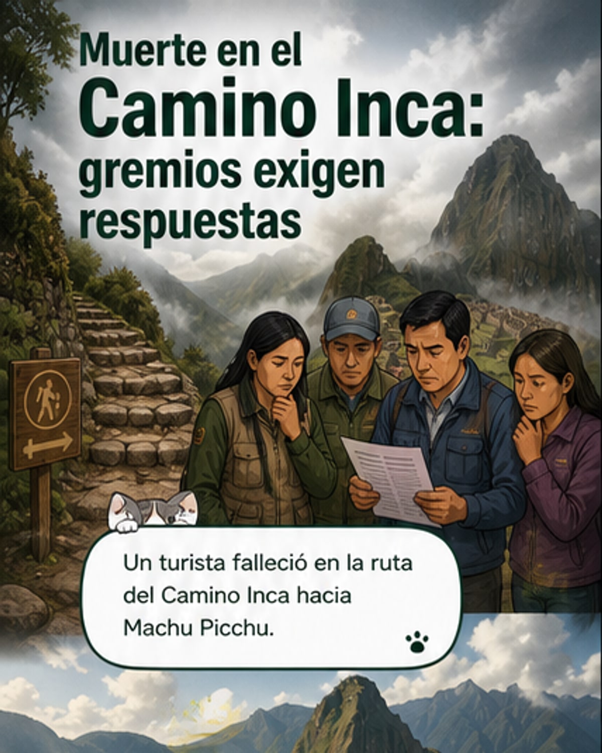 Muerte en el Camino Inca enciende alerta
