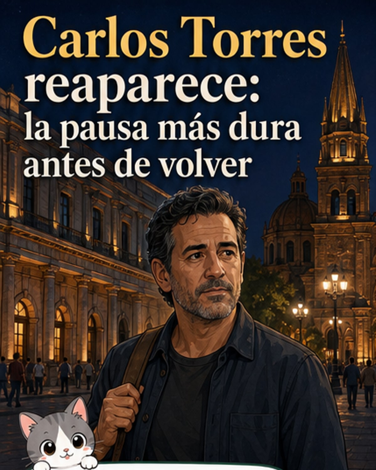 Actor de 'El señor de los cielos' reaparece tras años