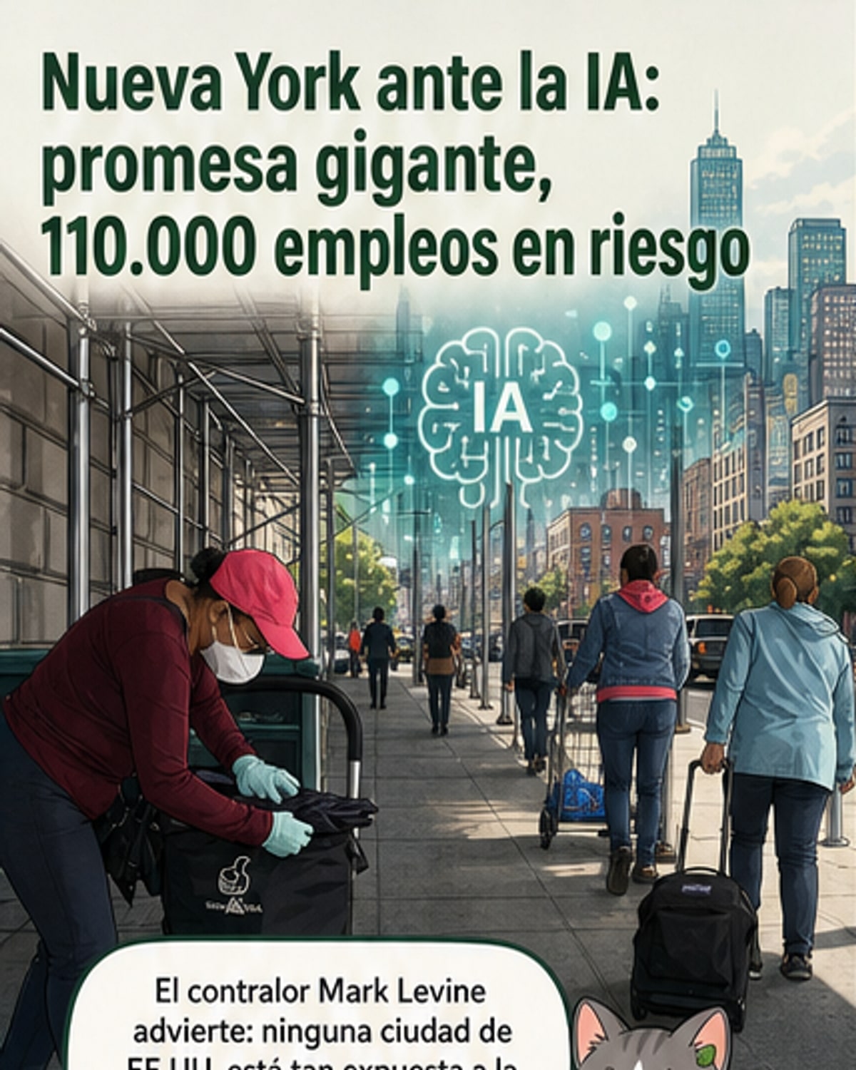 Nueva York frente al tsunami de la IA
