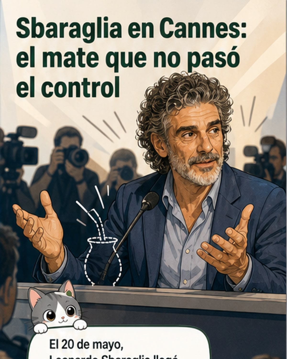 No me dejaron traer el mate