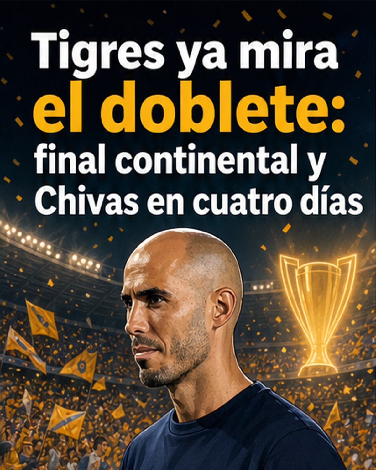 Tigres en la final de la Concachampions