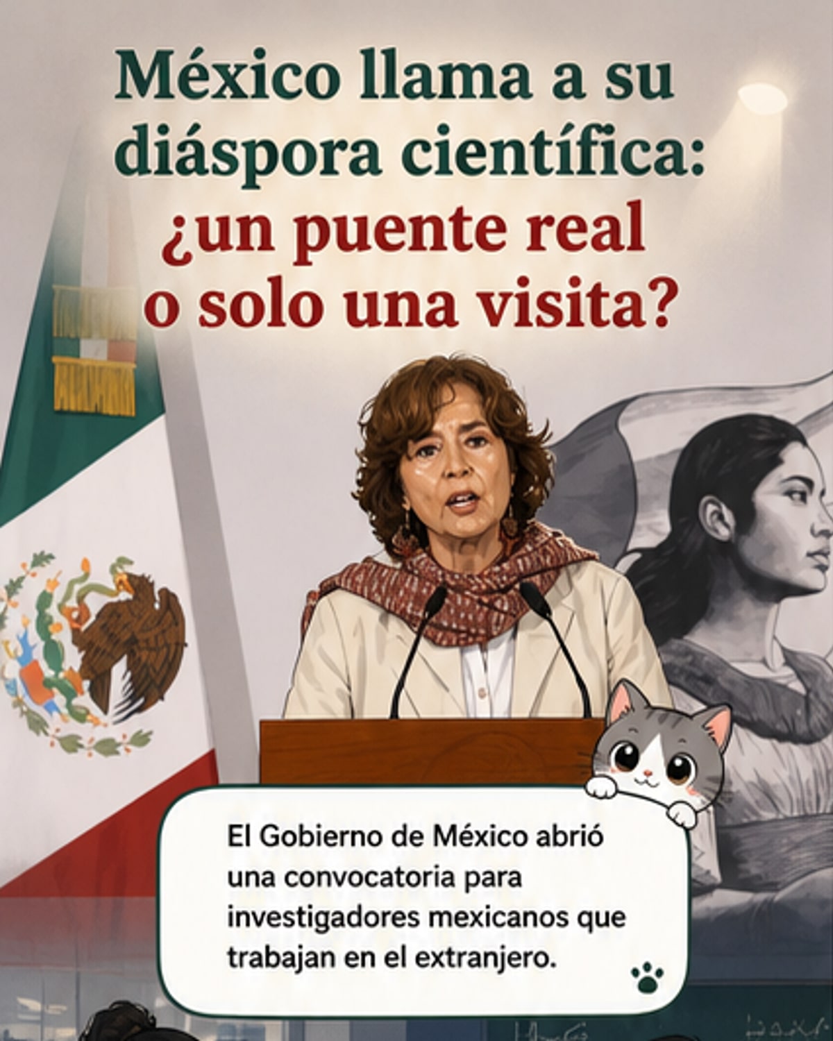 México busca científicos en el extranjero