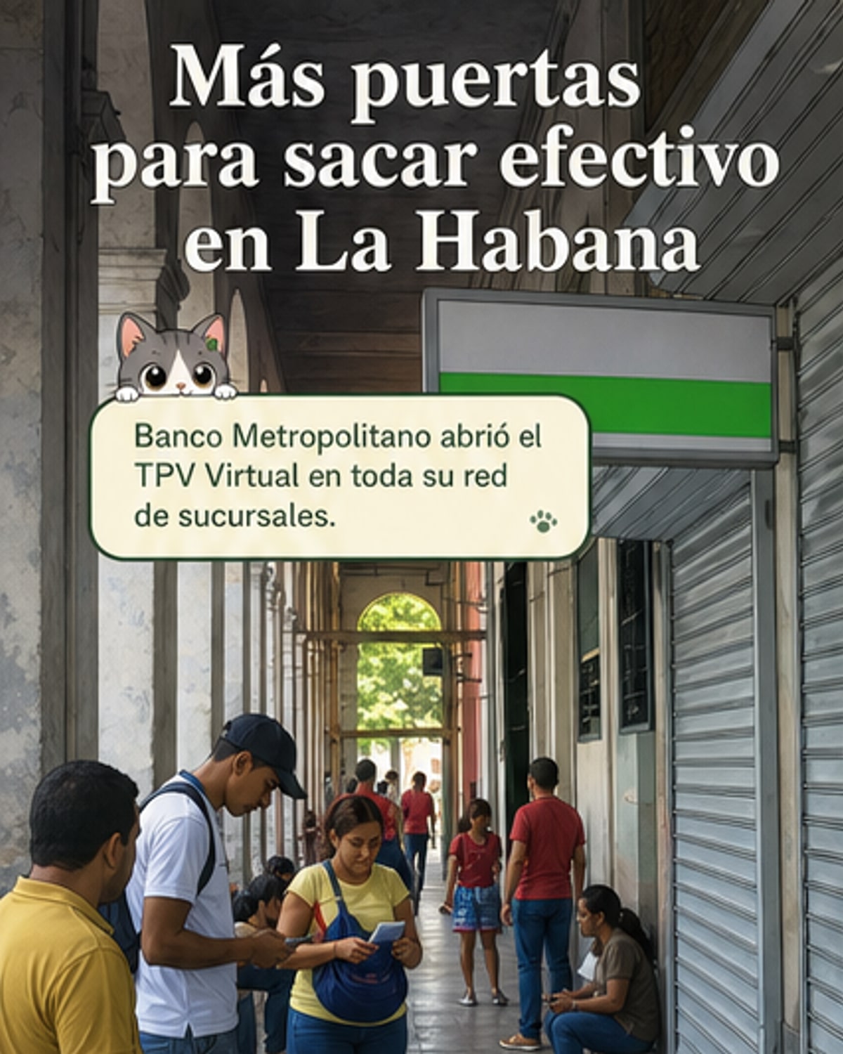 Cuba amplía acceso a efectivo en bancos