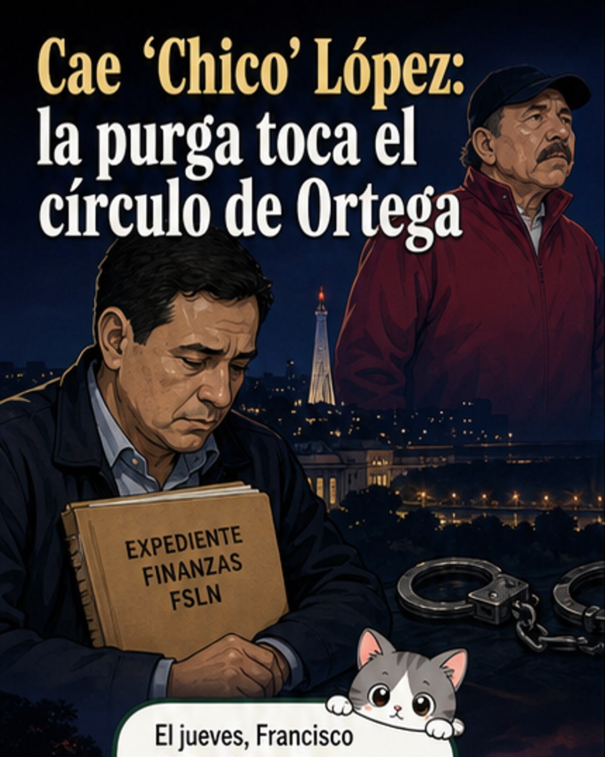 Detenido exaliado clave de Ortega