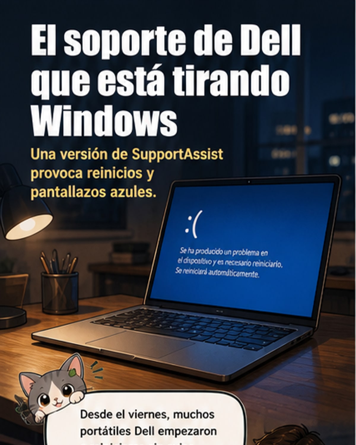Un fallo en Dell bloquea miles de portátiles