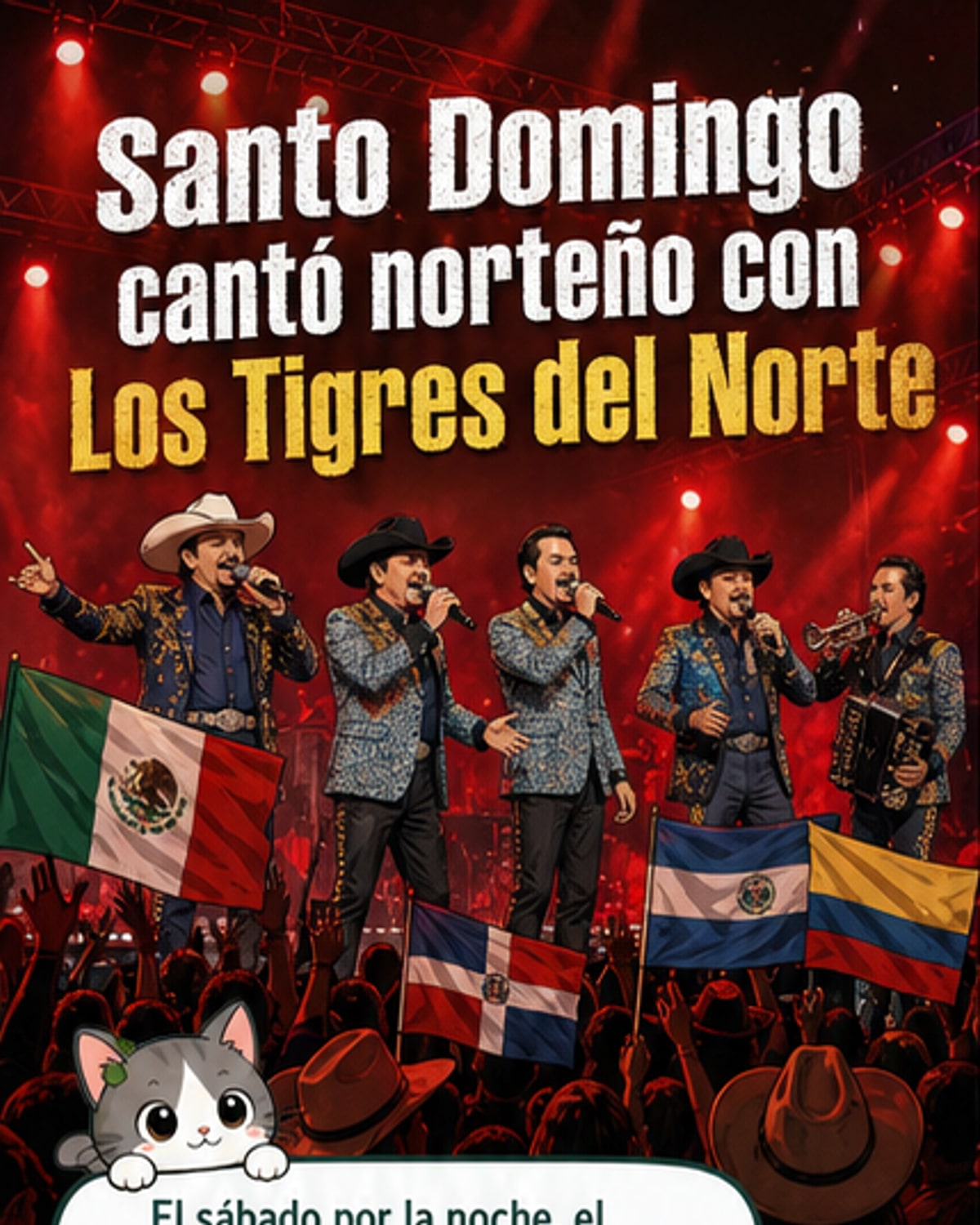 Los Tigres del Norte conquistan Santo Domingo