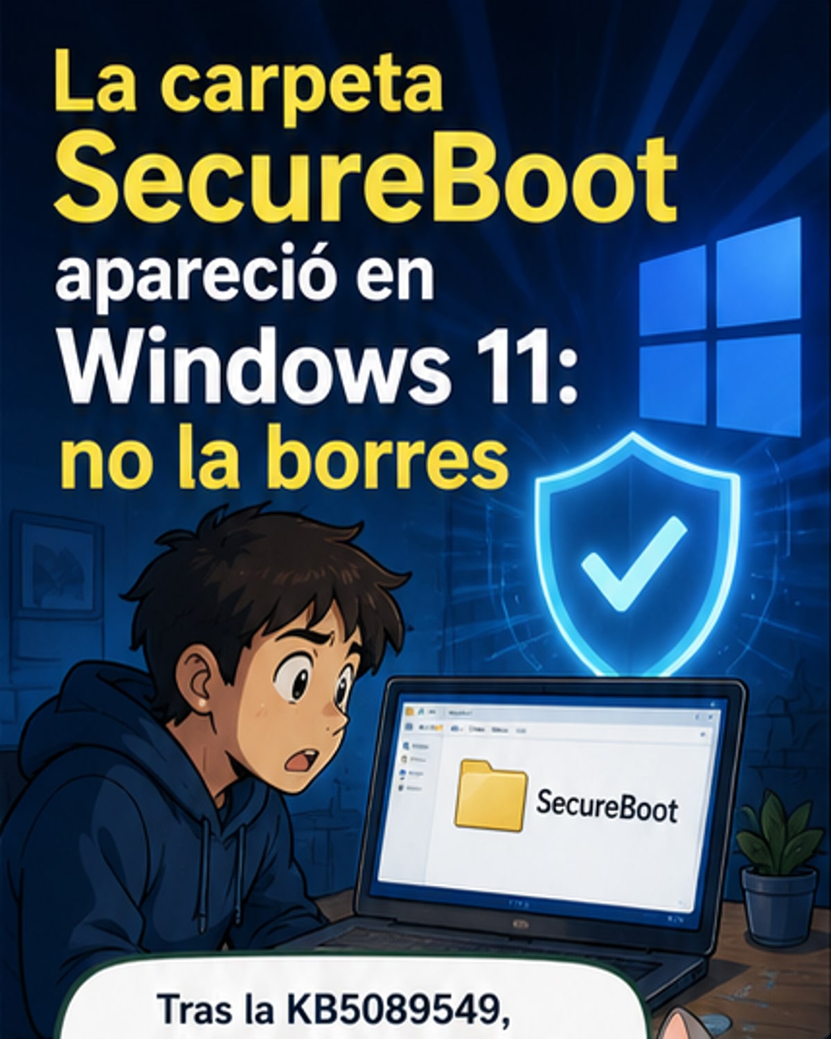 No borres esta carpeta de Windows 11