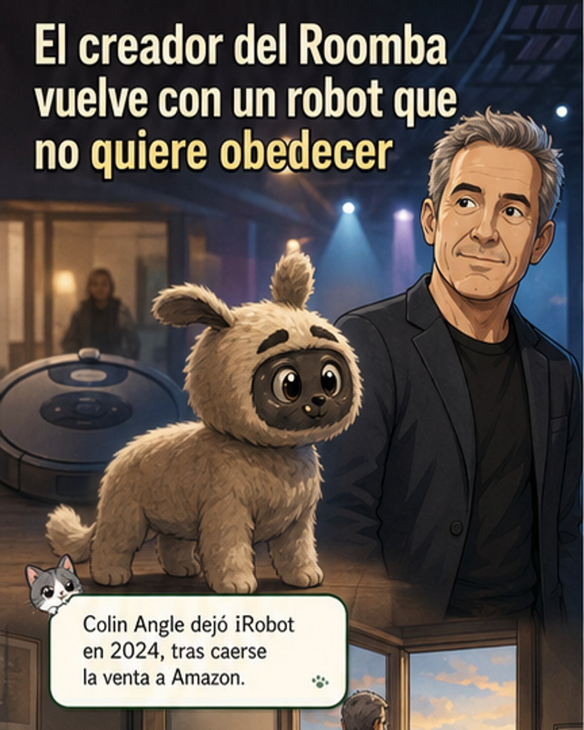 Así es el robot que no obedece