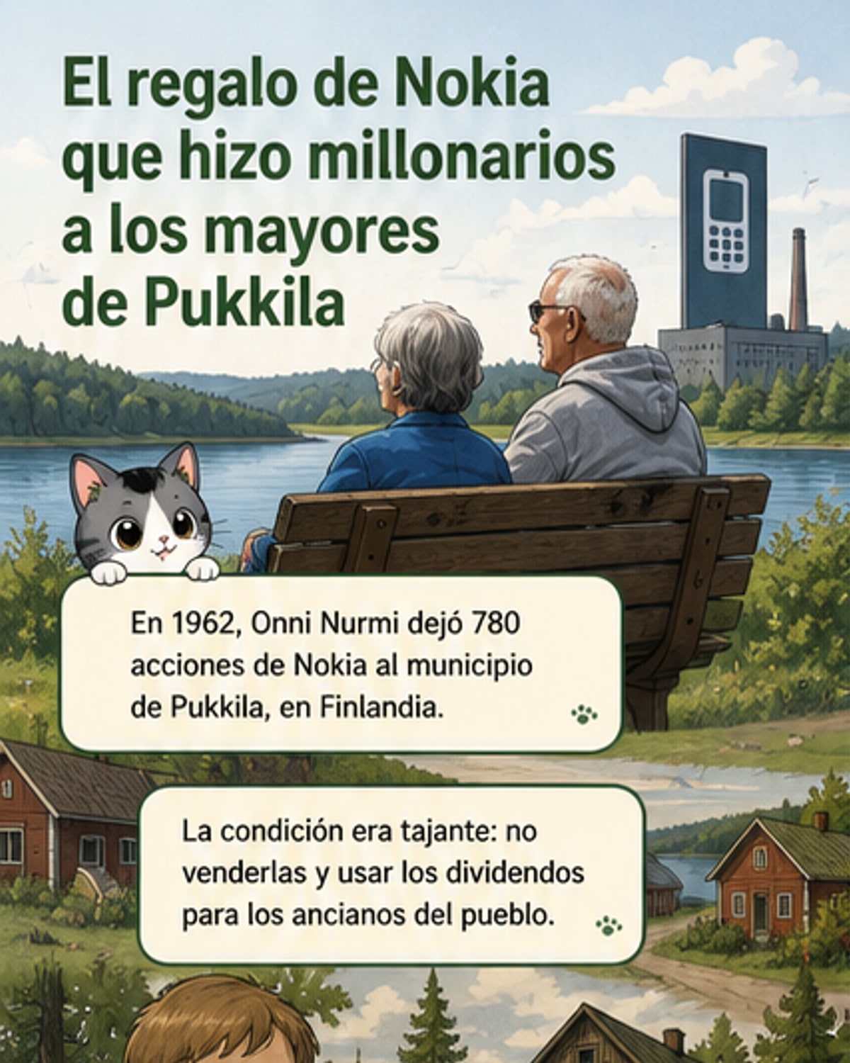 Ancianos viven como millonarios por donación de 1962