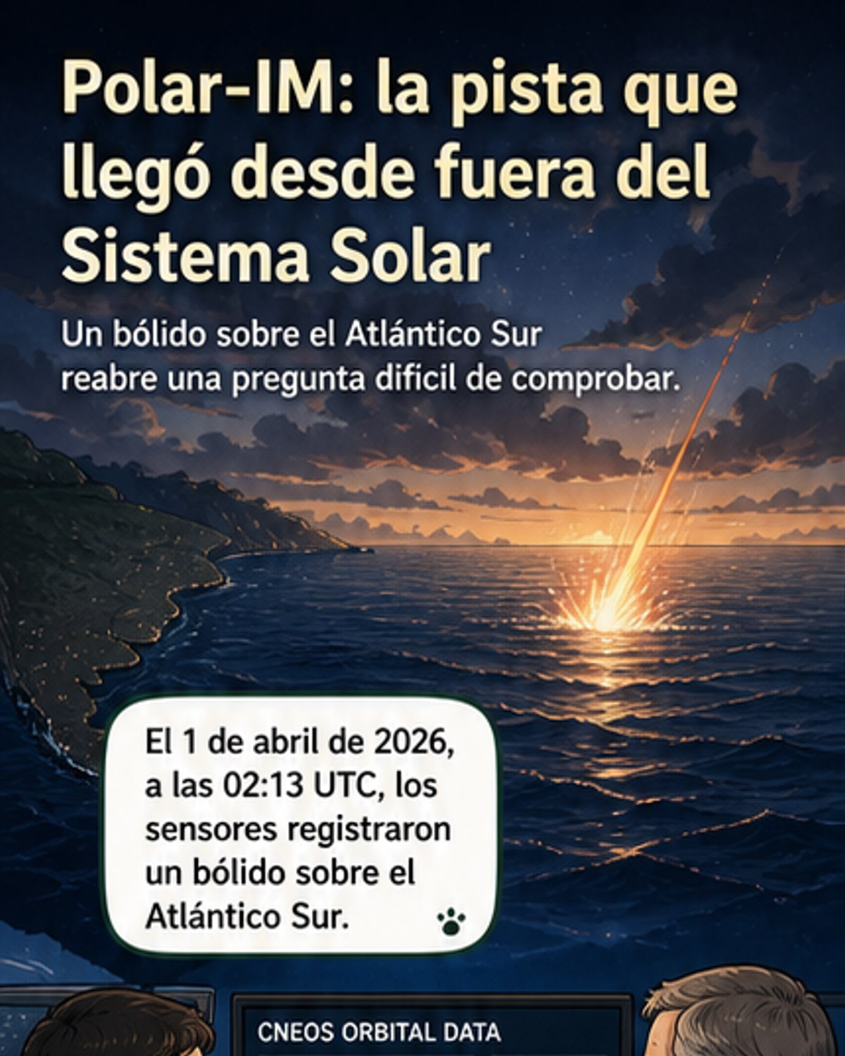 Nuevo objeto interestelar detectado cerca de Argentina