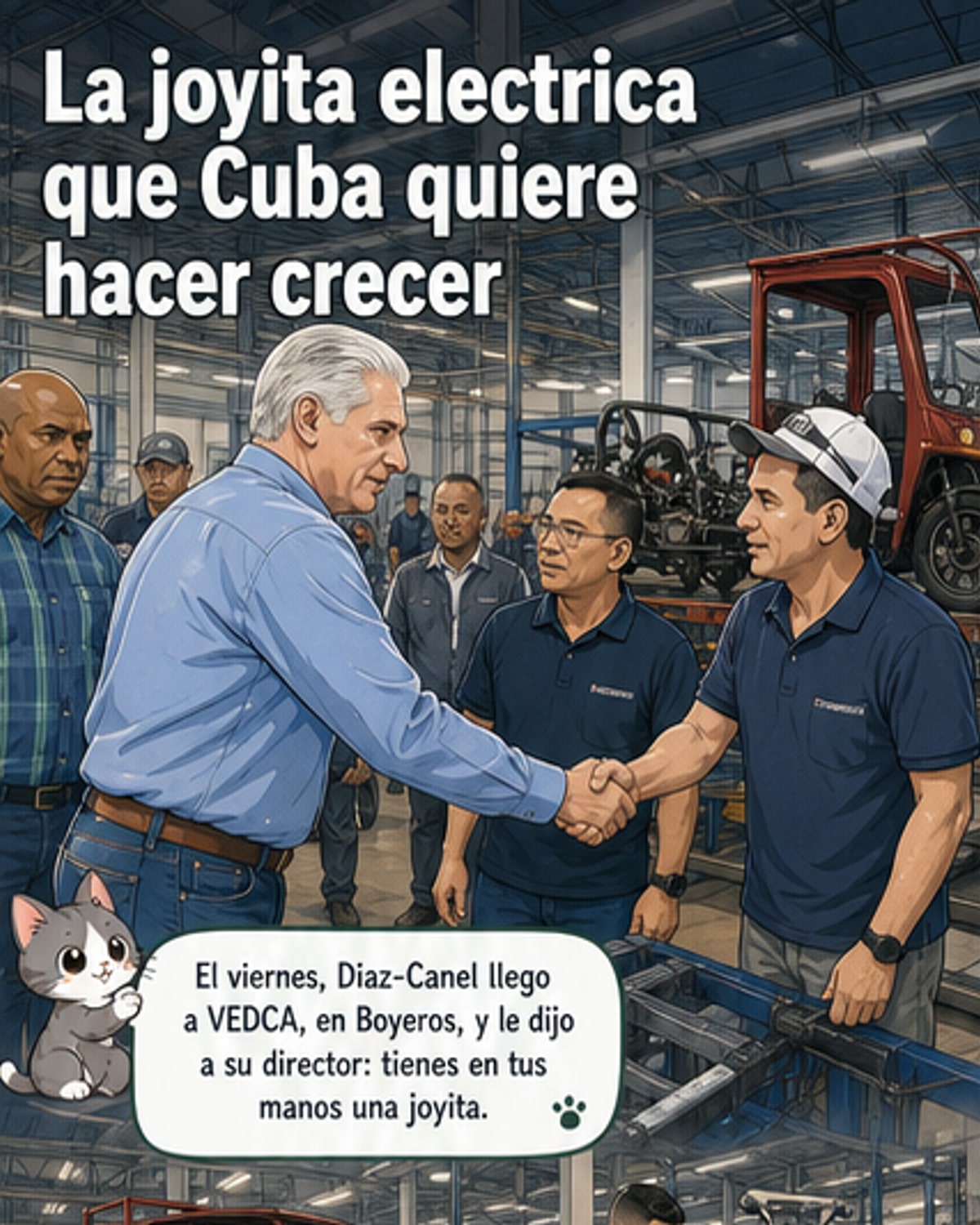 Cuba apuesta fuerte por la movilidad eléctrica con apoyo de China
