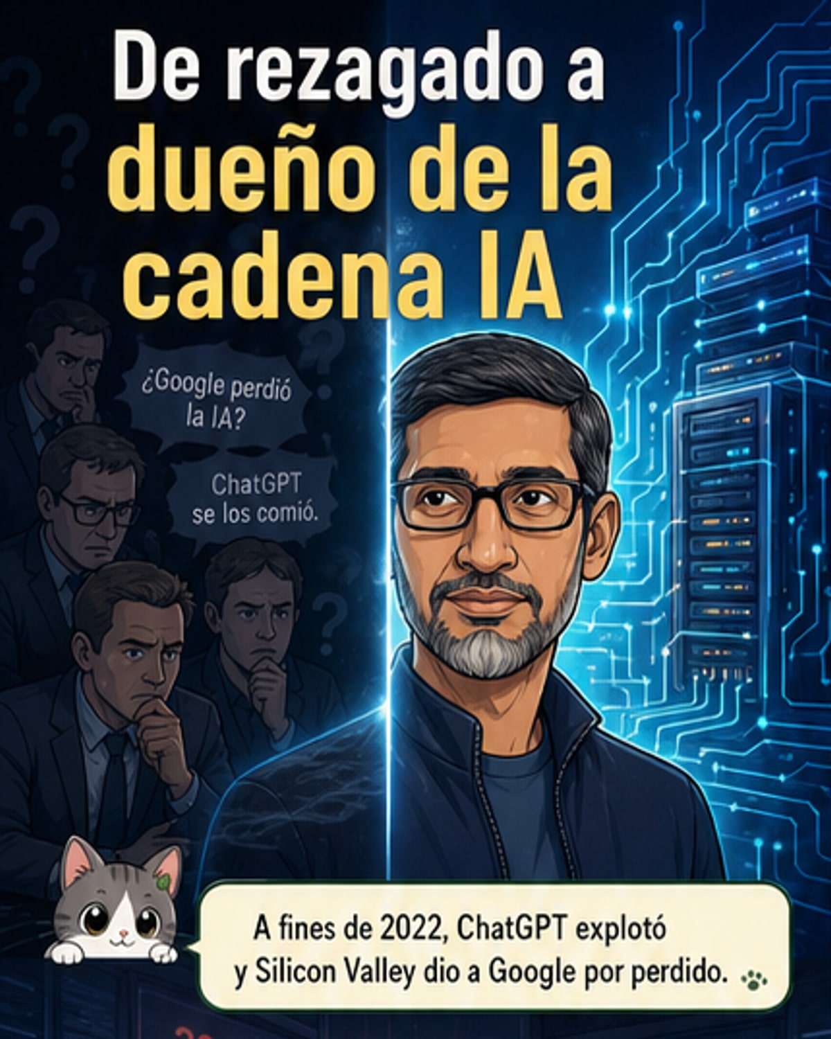 Google domina la cadena completa de la IA