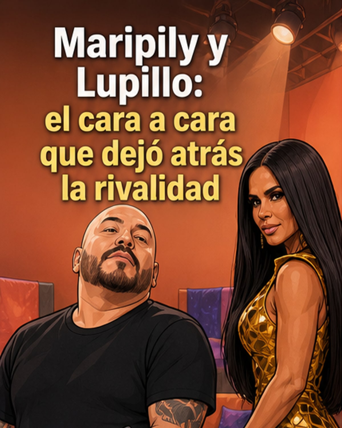 Maripily y Lupillo se reencuentran