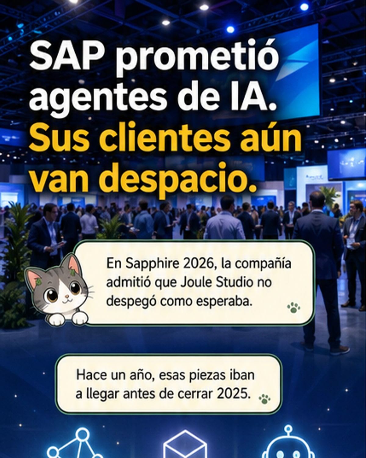 SAP admite lenta adopción de su IA Joule