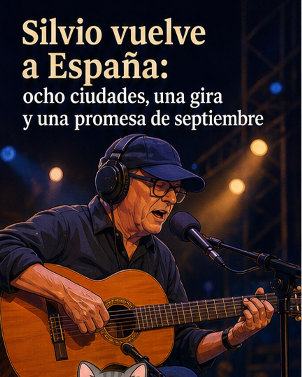 Silvio Rodríguez llega a España