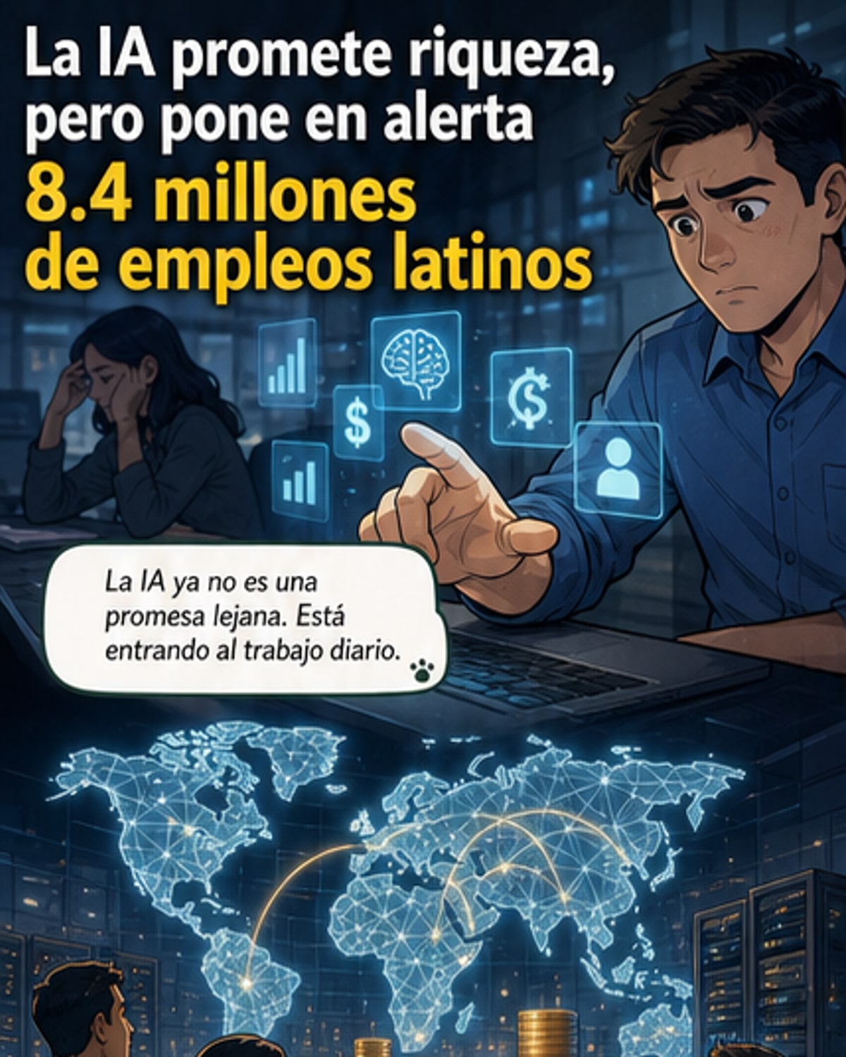 ¿Tu trabajo está en riesgo por la IA?